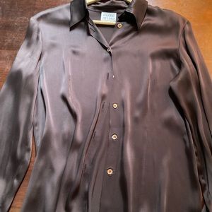 Vintage Gianfranco Ferre Brown Blouse. Excellent condition. Size EUR 46